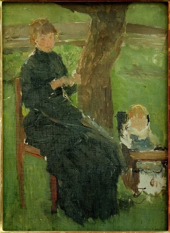 Madre e figlio, 1883